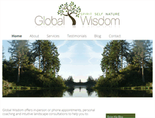 Tablet Screenshot of globalwisdom.com